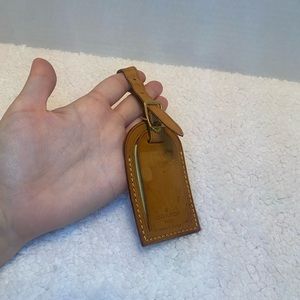 Louis Vuitton luggage tag